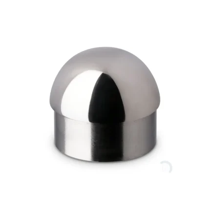 Tapa Bombeada para Embonar Tubo Redondo 1 1/2" – Acero Inoxidable C-304