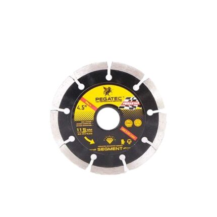 Disco diamantado segmentado para concreto 4.5" 115x22 mm Pegatec