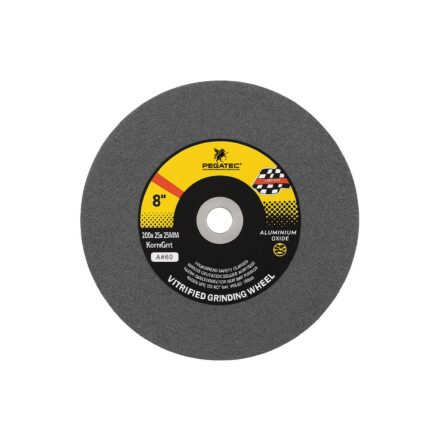 Piedra Esmeril #60 Oxido de Aluminio 8″ 25×25 mm